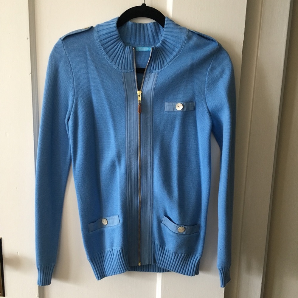 Women’s full zip J. McLaughlin sweater